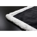 Charcoal - Lifestyle - Riva Paoletti Luxe Sherpa Fleece Throw