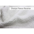 Mocha - Side - Riva Paoletti Luxe Sherpa Fleece Throw