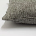 Grey - Back - Furn Harrison Faux Wool Cushion Cover