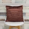 Rock Rose - Lifestyle - Furn Flicker Tiered Fringe Cushion Cover