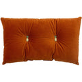 Rust - Front - Paoletti Pineapple Filled Cushion