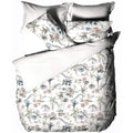 Multicoloured - Front - Linen House Luana Quilted Duvet Cover Set