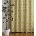 Citrus Yellow - Front - Paoletti Olivia Pencil Pleat Curtains