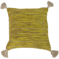 Ochre Yellow-Green - Front - Riva Home Shilo Cushion Cover