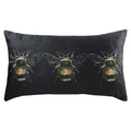 Black - Back - Evans Lichfield Bee Cushion Cover