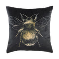 Black - Front - Evans Lichfield Bee Cushion Cover