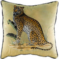 Multicoloured - Front - Evans Lichfield Kibale Leopard Cushion Cover