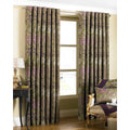 Hyacinth - Front - Riva Home Berkshire Ringtop Curtains