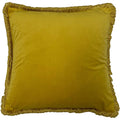 Ochre Yellow - Back - Furn Fleura Cushion Cover