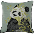 Green - Front - Furn Pandas Cushion Cover