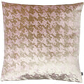 Rose Gold-Blush - Front - Ashley Wilde Nevado Jacquard Velvet Cushion Cover