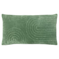 Eucalyptus - Front - Furn Mangata Velvet Rectangular Cushion Cover