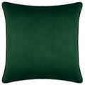 Green - Back - Paoletti Figaro Floral Cushion Cover