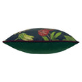 Green - Side - Paoletti Figaro Floral Cushion Cover