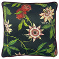 Green - Front - Paoletti Figaro Floral Cushion Cover