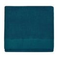 Blue - Front - Furn Textured Weave Bath Towel