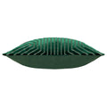 Emerald - Side - Paoletti Evoke Cut Cushion Cover