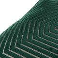Emerald - Lifestyle - Paoletti Evoke Cut Cushion Cover