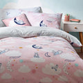 Pink - Side - Peter Rabbit Sleepy Head Duvet Cover Set