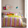 Multicoloured - Front - Furn Neola Neon Duvet Cover Set