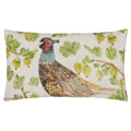 Natural - Front - Evans Lichfield Grove Pheasant Cushion Cover