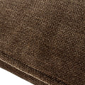 Brown - Side - Yard Heavy Chenille Reversible Cushion Cover