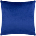 Pink-Cobalt - Back - Heya Home Connie Jacquard Checked Cushion Cover