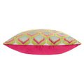 Multicoloured - Side - Paoletti Ledbury Jacquard Cushion Cover