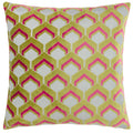 Multicoloured - Front - Paoletti Ledbury Jacquard Cushion Cover