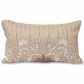 Taupe - Front - Riva Home French Collection Genevieve Cushion Cover