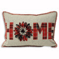 Grey-Red - Front - Riva Home Scottish Highlands Home Check Cushion Cover