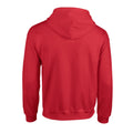 Red - Back - Gildan Unisex Adult Heavy Blend Full Zip Full Zip Hoodie