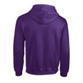 Purple - Back - Gildan Unisex Adult Heavy Blend Full Zip Full Zip Hoodie