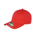 Red - Front - Result Headwear Kansas Flex Baseball Cap
