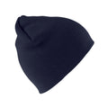 Navy - Front - Result Winter Essentials Acrylic Soft Touch Beanie