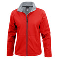 Red - Front - Result Core Womens-Ladies Soft Shell Jacket