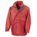 Red-Navy - Front - Result Mens Midweight Multi-Functional Jacket
