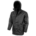 Black - Front - Result Core Unisex Adult Transit 3 in 1 Softshell Printable Jacket