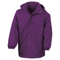 Purple - Front - Result Unisex Adult StormDri 4000 Reversible Jacket