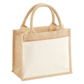 Natural - Front - Westford Mill Cotton Pocket Gift Bag