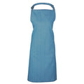 Blue Denim - Front - Premier Colours Bib Apron - Workwear