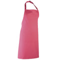 Hot Pink - Front - Premier Colours Bib Apron - Workwear
