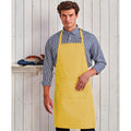 Sunflower - Back - Premier Ladies-Womens Colours Bip Apron With Pocket - Workwear
