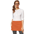 Orange - Back - Premier Ladies-Womens Colours 3 Pocket Apron - Workwear