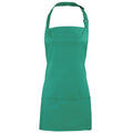 Emerald - Front - Premier Colours 2-in-1 Apron - Workwear