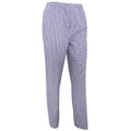 Navy-White Check - Front - Premier Unisex Pull-on Chefs Trousers - Catering Workwear