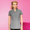 Silver - Back - Premier Womens-Ladies *Orchid* Tunic - Health Beauty & Spa - Workwear