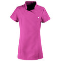 Hot Pink - Front - Premier Ladies-Womens *Blossom* Tunic - Health Beauty & Spa - Workwear