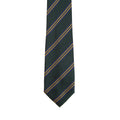 Bottle Green-Royal - Front - Premier Tie - Mens Striped Work Tie