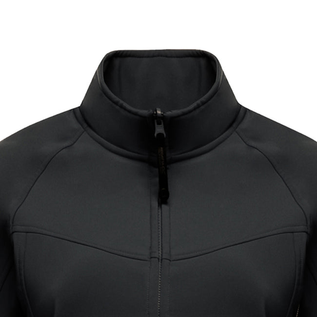 All Black - Back - Regatta Womens-Ladies Uproar Softshell Jacket (Water Repellent & Wind Resistant)